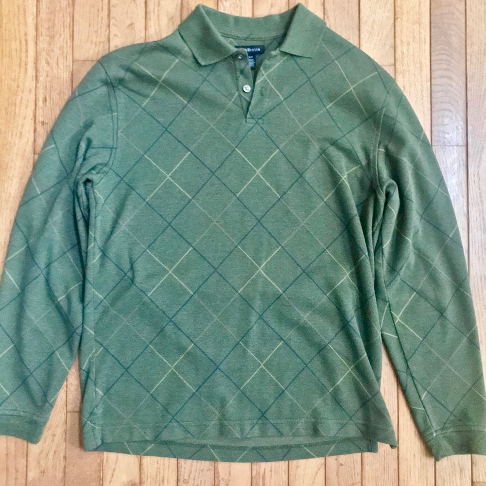 Van Heusen collar long sleeve